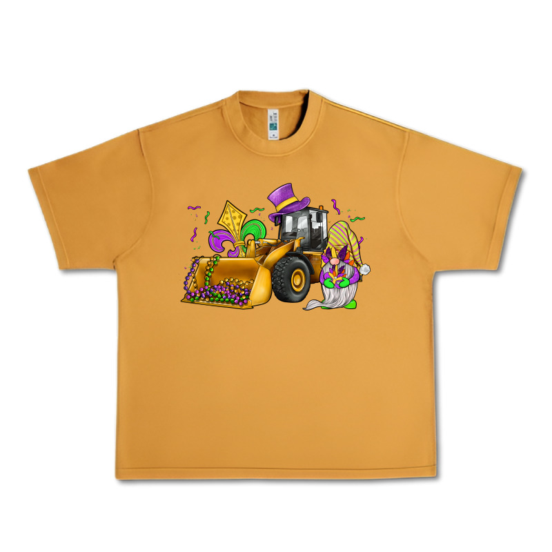 Mardi Gras Gnome Bulldozer Urban Heavy Tee by JahusDesignShop | Teevron