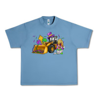 Pebble Blue mardi gras gnome bulldozer Urban Heavy Tee - JahusDesignShop