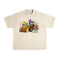Sandshell mardi gras gnome bulldozer Urban Heavy Tee - JahusDesignShop
