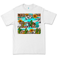 White texas Premium Tee - RanaPortraitStore