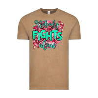 Vintage Coffee nobody fights alone Vintage Tee - AdoDesignShop