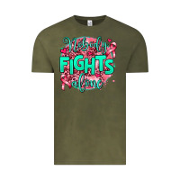 Vintage Olive nobody fights alone Vintage Tee - AdoDesignShop