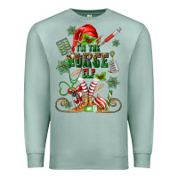 Seafoam im the nurse elf Premium Sweatshirt - MaliasSmallBusiness