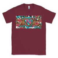 Burgundy super nurse license plate Classic Tee - BundleAndBundleShop