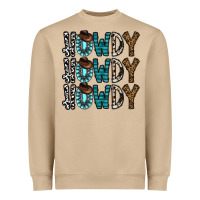 Mushroom howdy howdy howdy Heavyweight Sweatshirt - CowhideDigitalArt