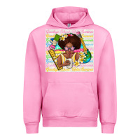 Fuchsia Pink goodbye school hello summer Urban Hoodie - TumblerDesignByShophia