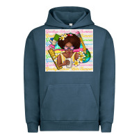 Pigment Midnight Navy goodbye school hello summer Urban Hoodie - TumblerDesignByShophia