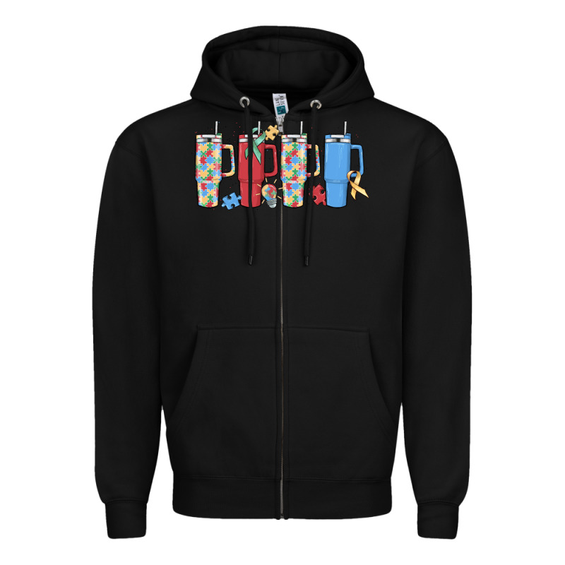 Autism Zipper Hoodie by MaliasSmallBusiness | Teevron