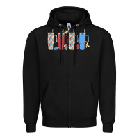 Black autism Zipper Hoodie - MaliasSmallBusiness