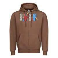 Chestnut autism Zipper Hoodie - MaliasSmallBusiness