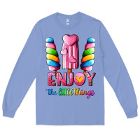 Colony Blue enjoy the little things Long Sleeve Tee - AdoDesignShop