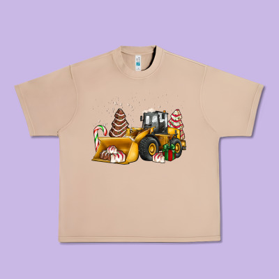 Little Debbie Tree Cakes Bulldozer Urban Heavy Tee Designed By Jahusdesignshop