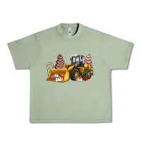 Oil Green little debbie tree cakes bulldozer Urban Heavy Tee - JahusDesignShop