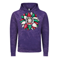 Cloud Purple sunflower i̇talian flag Vintage Hoodie - JahusDesignShop