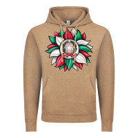 Vintage Coffee sunflower i̇talian flag Vintage Hoodie - JahusDesignShop
