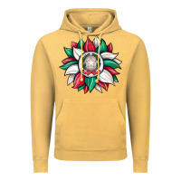 Vintage Mustard sunflower i̇talian flag Vintage Hoodie - JahusDesignShop