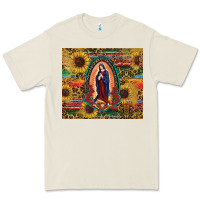Bone sunflower serape lady of guadalupe Premium Tee - RanaPortraitStore