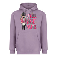 Lavender yall are nuts Heavyweight Hoodie - MaliasSmallBusiness