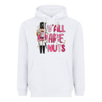 White yall are nuts Heavyweight Hoodie - MaliasSmallBusiness