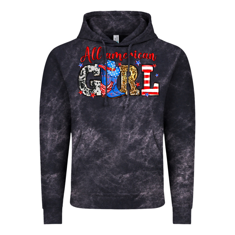 All American Girl Vintage Hoodie by Neo Western | Teevron