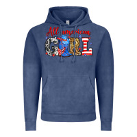 Vintage Denim All American girl Vintage Hoodie - Neo Western