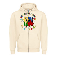 Sandshell one puzzle bougie Zipper Hoodie - MaliasSmallBusiness
