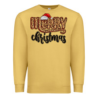 Antique Gold merry christmas Premium Sweatshirt - MaliasSmallBusiness