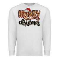 Oatmeal Heather merry christmas Premium Sweatshirt - MaliasSmallBusiness