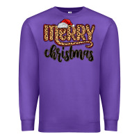 Purple merry christmas Premium Sweatshirt - MaliasSmallBusiness