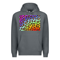 Rock leopard background rainbow 3200x2400 Premium Hoodie - AdoDesignShop