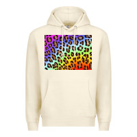 Sandshell leopard background rainbow 3200x2400 Premium Hoodie - AdoDesignShop
