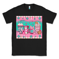 Black pink christmas coffee Classic Tee - Jasminsmagicworld