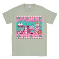 Matcha pink christmas coffee Classic Tee - Jasminsmagicworld
