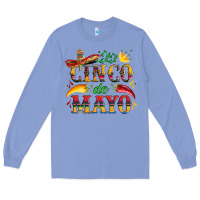 Colony Blue cinco de mayo with pepper and sombrero Long Sleeve Tee - Artiststas