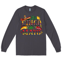 Smoke cinco de mayo with pepper and sombrero Long Sleeve Tee - Artiststas