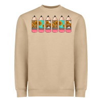 Mushroom western teacher pencils 16oz libbey glass Heavyweight Sweatshirt - HRA Design Shop