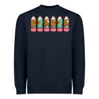 Navy western teacher pencils 16oz libbey glass Heavyweight Sweatshirt - HRA Design Shop