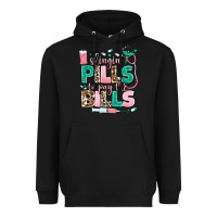 Black slingin' pills to pay the bills Heavyweight Hoodie - MaliasSmallBusiness