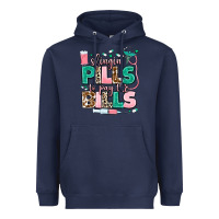 Navy slingin' pills to pay the bills Heavyweight Hoodie - MaliasSmallBusiness