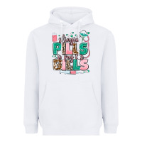 White slingin' pills to pay the bills Heavyweight Hoodie - MaliasSmallBusiness