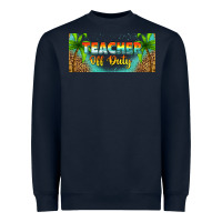 Navy western teacher off duty 16oz libbey glass Heavyweight Sweatshirt - HRA Design Shop