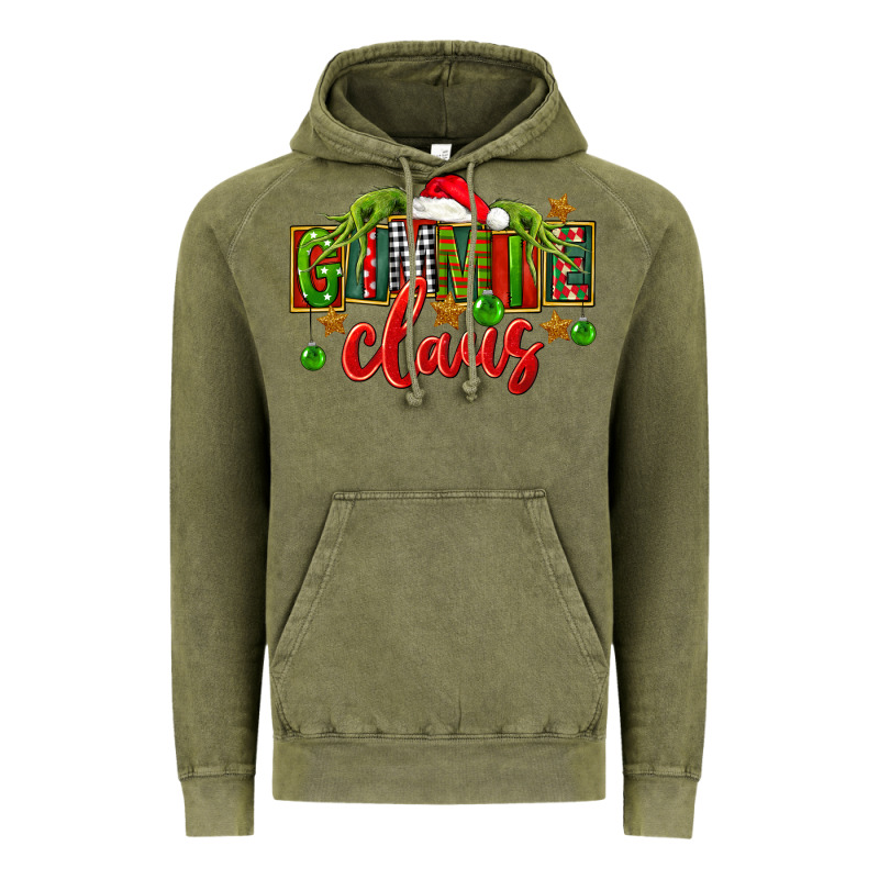 Christmas Gimmie Claus Vintage Hoodie by FaDigitalArtStudio | Teevron