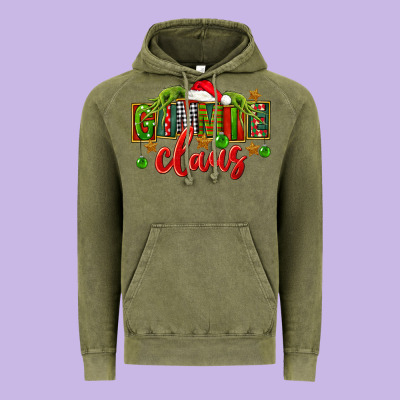 Christmas Gimmie Claus Vintage Hoodie Designed By Fadigitalartstudio