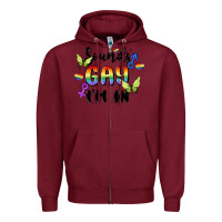 Burgundy sounds gay i'm in Zipper Hoodie - MaliasSmallBusiness