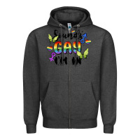Charcoal Heather sounds gay i'm in Zipper Hoodie - MaliasSmallBusiness