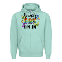 Seafoam sounds gay i'm in Zipper Hoodie - MaliasSmallBusiness