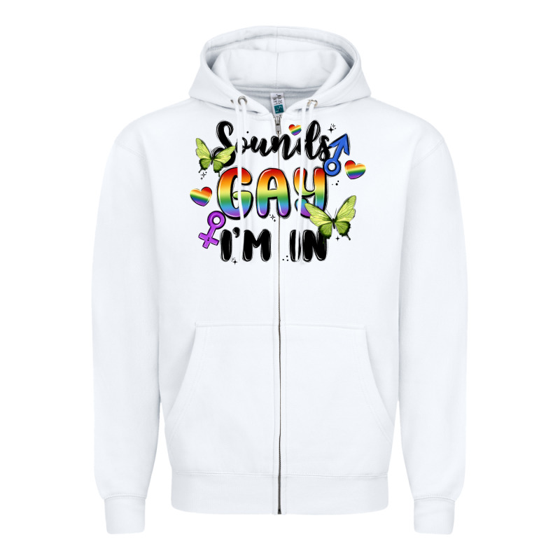 Sounds Gay I'm In Zipper Hoodie by MaliasSmallBusiness | Teevron