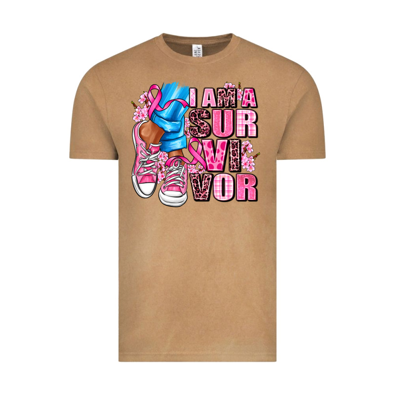 I Am A Survivor Vintage Tee by AdoDesignShop | Teevron