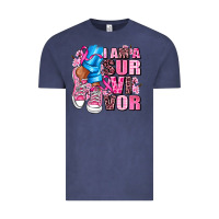 Vintage Denim i am a survivor Vintage Tee - AdoDesignShop
