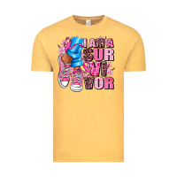 Vintage Mustard i am a survivor Vintage Tee - AdoDesignShop